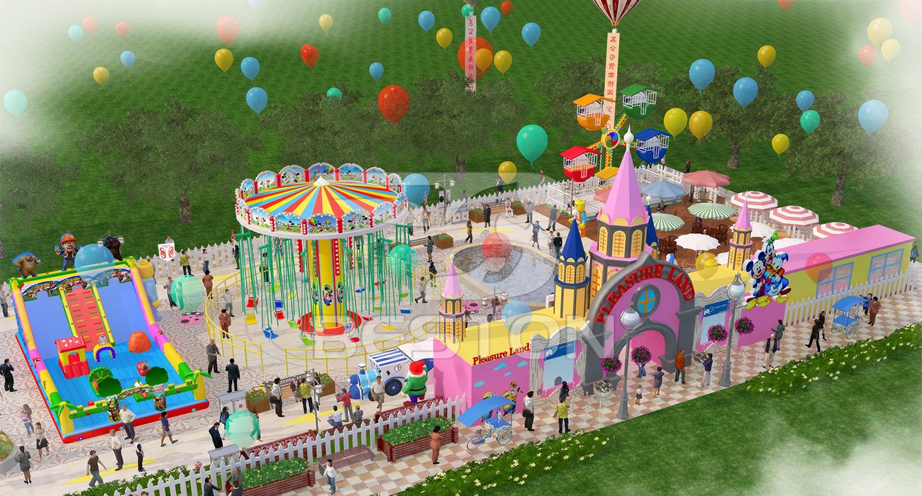 fairground park design in Beston Rides
