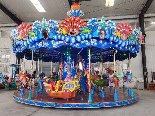 Ocean theme carousel ride