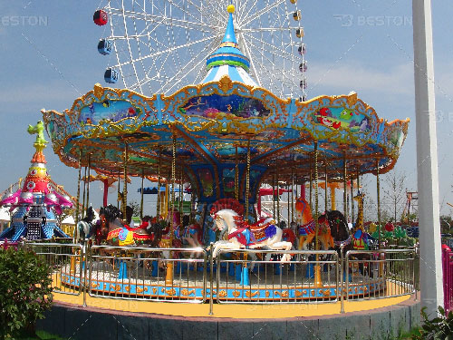 carousel ride for fairground
